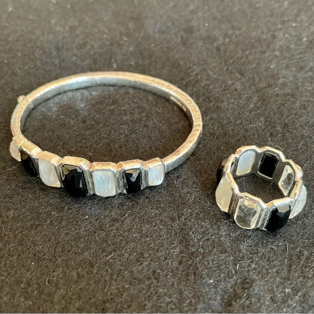 IPPOLITA bracelet and ring matching set. - Picture 3 of 12